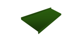 Отлив простой 250 0,45 PE с пленкой RAL 6002 лиственно-зеленый (2м)