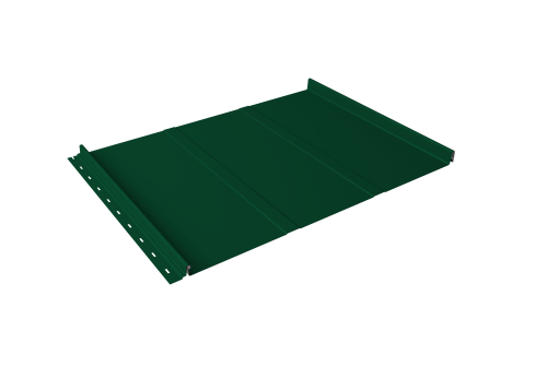 Кликфальц Line Grand Line 0.5 Satin с пленкой на замках RAL 6005 зеленый мох