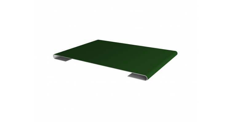 Планка стыковочная простая 60мм PE с пленкой RAL 6002 лиственно-зеленый