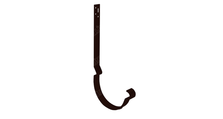 Крюк длинный полоса 150 мм, RR 32 тёмно-коричневый