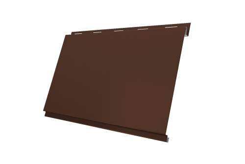 Вертикаль 0,2 classic 0.5 Satin Мatt с пленкой RAL 8017 шоколад