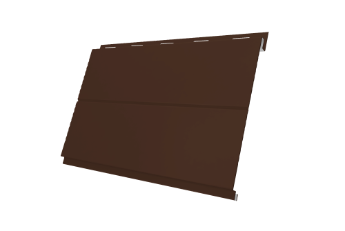 Вертикаль 0,2 line 0.5 Satin Мatt с пленкой RAL 8017 шоколад