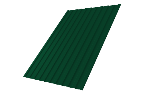 Профнастил С8А 0,5 Satin RAL 6005 зеленый мох