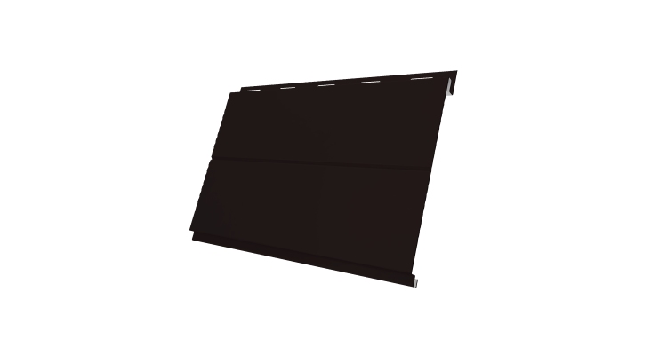 Вертикаль 0,2 GL line 0.5 Rooftop Бархат с пленкой RAL 9005 черный