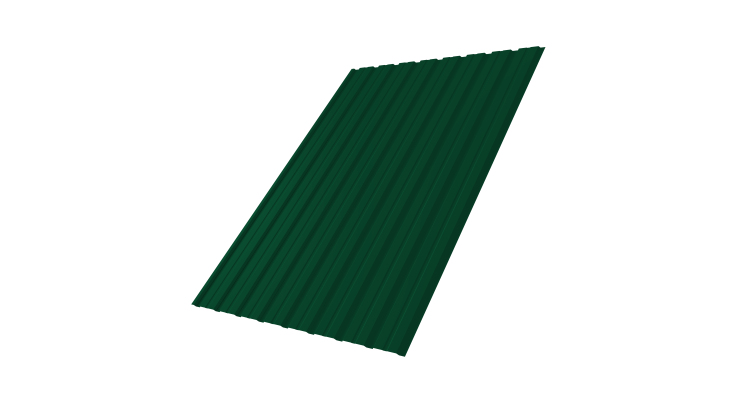 Профнастил С10В 0.7 PE RAL 6005 зеленый мох