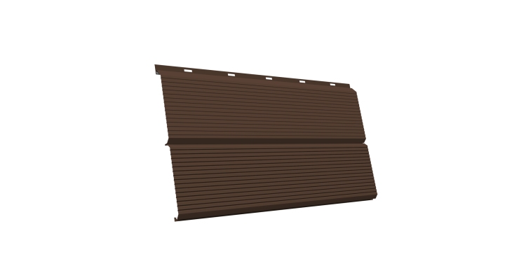 ЭкоБрус 0,345 Gofr 0.45 Drap ST RAL 8017 шоколад