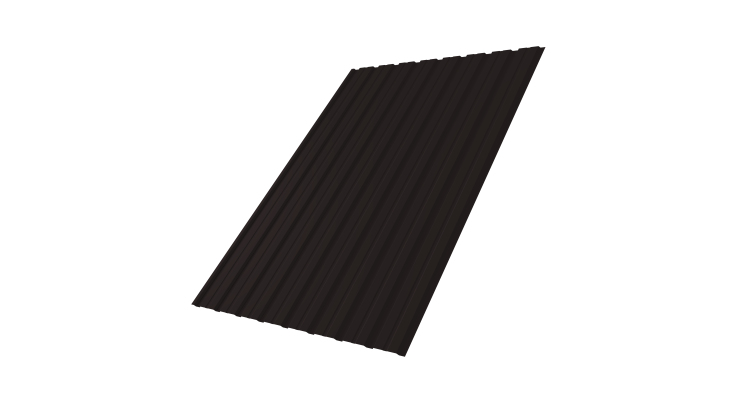 Профнастил С10B 0.5 Satin Matt TX RAL 9005 черный