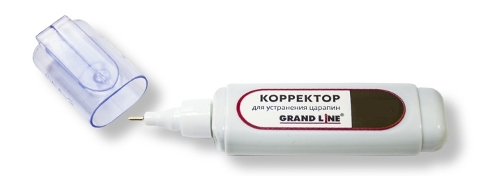 Корректор для ремонта царапин Grand Line RAL 9003