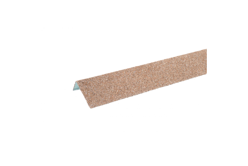 ТЕХНОНИКОЛЬ HAUBERK наличник оконный металлический, коричнево-бежевый