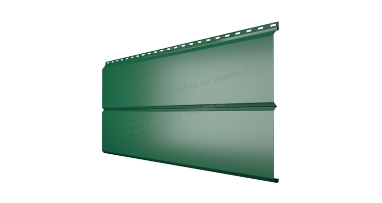 Сайдинг Металл Профиль Lбрус-XL-14х335 (ПЭ-01-6005-0.45)