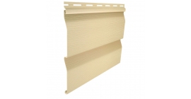 Сайдинг Корабельный брус Кремовый