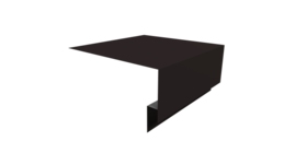 Планка околооконная сложная Экобрус Grand Line 200х75х25 0,45 Drap TR RAL 9005 черный (3м)