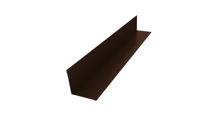 Угол внутренний 30х30 0,45 Drap TR RAL 8017 шоколад (2м)