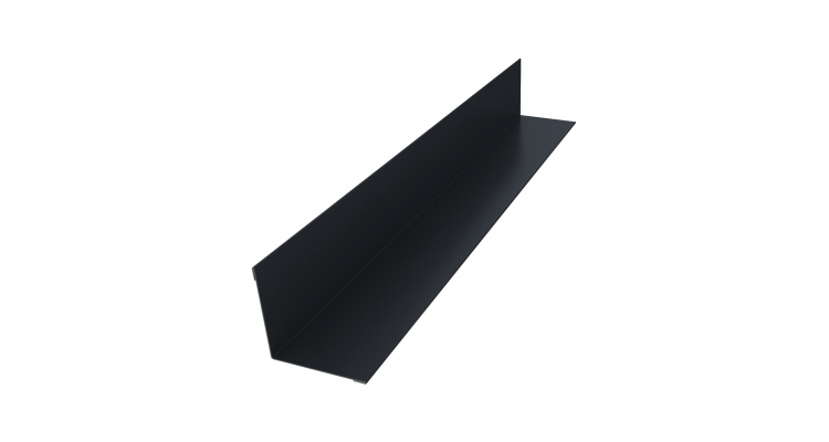 Угол внутренний 30х30 0,45 Drap TwinColor RAL 7024 мокрый асфальт (2м)