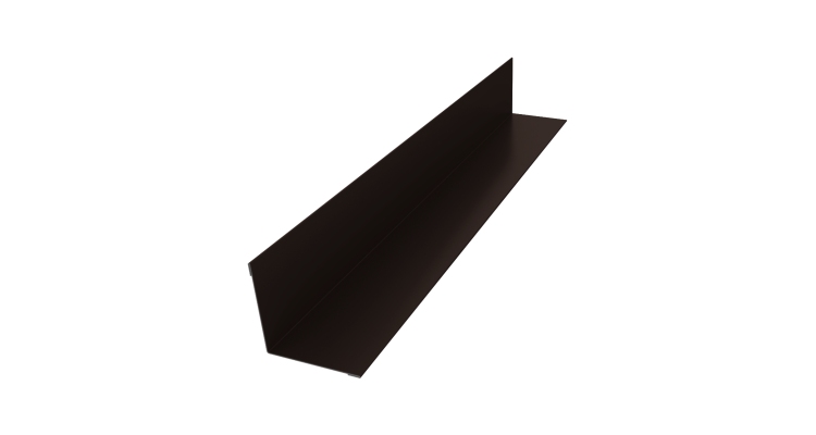 Угол внутренний 30х30 0,5 Drap RR 32 темно-коричневый (3м)