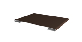 Планка стыковочная 0,5 Satin Matt RAL 8017 шоколад (3м)