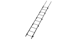 Лестница кровельная Grand Line RAL 9005 2,76м