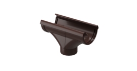 Водосточная воронка Lux, шоколад